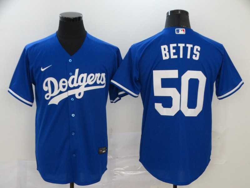 Dodgers 50 Mookie Betts Royal 2020 Nike Cool Base Jersey,We sell and wholesale Dodgers 50 Mookie Betts Royal 2020 Nike Cool Base Jersey on line form chian!